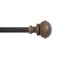 Kenney Mfg Kenney Crenshaw 5/8" Standard Decorative Window Curtain Rod, 28-48", Oil Rubbed Bronze KN75305NP - alternate 1